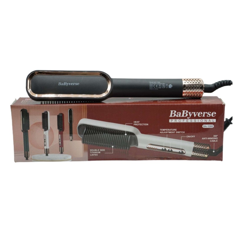 Babyverse Professional Hair Straightener Brush