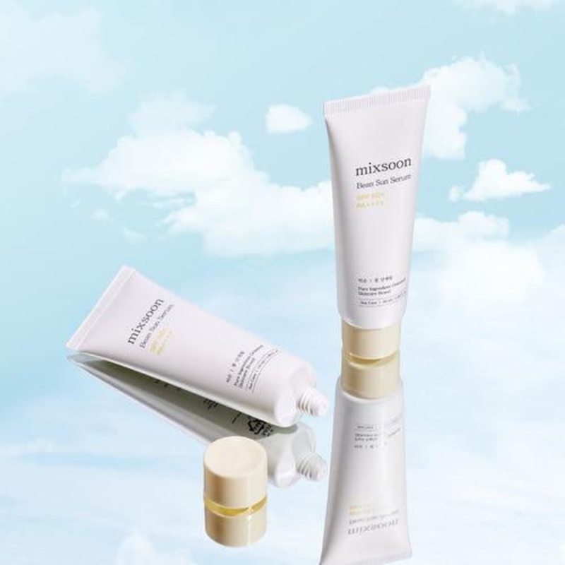 mixsoon Bean Sun Serum SPF 50+ PA++++  50ml | Hydrating Sunscreen Serum for a Smooth, Flawless Base