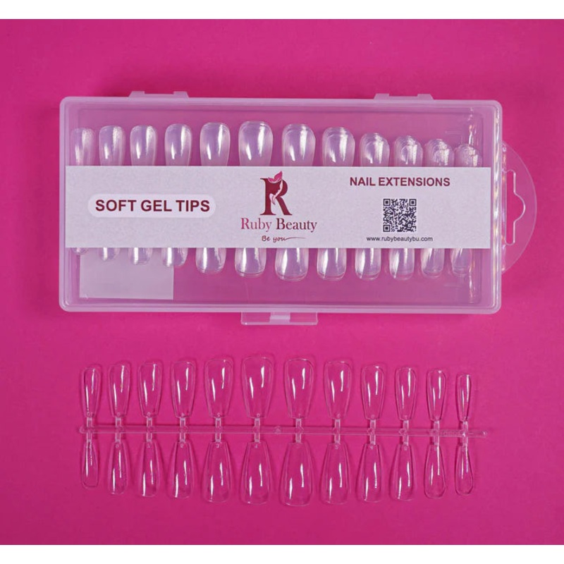 Ruby beauty plastic nail extensions RB-809