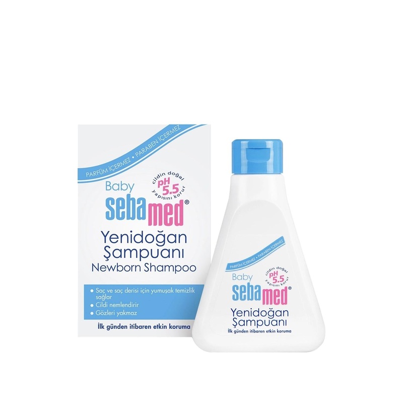 Sebamed Baby Newborn Shampoo 250ml – Gentle, Hypoallergenic & pH Balanced for Sensitive Skin