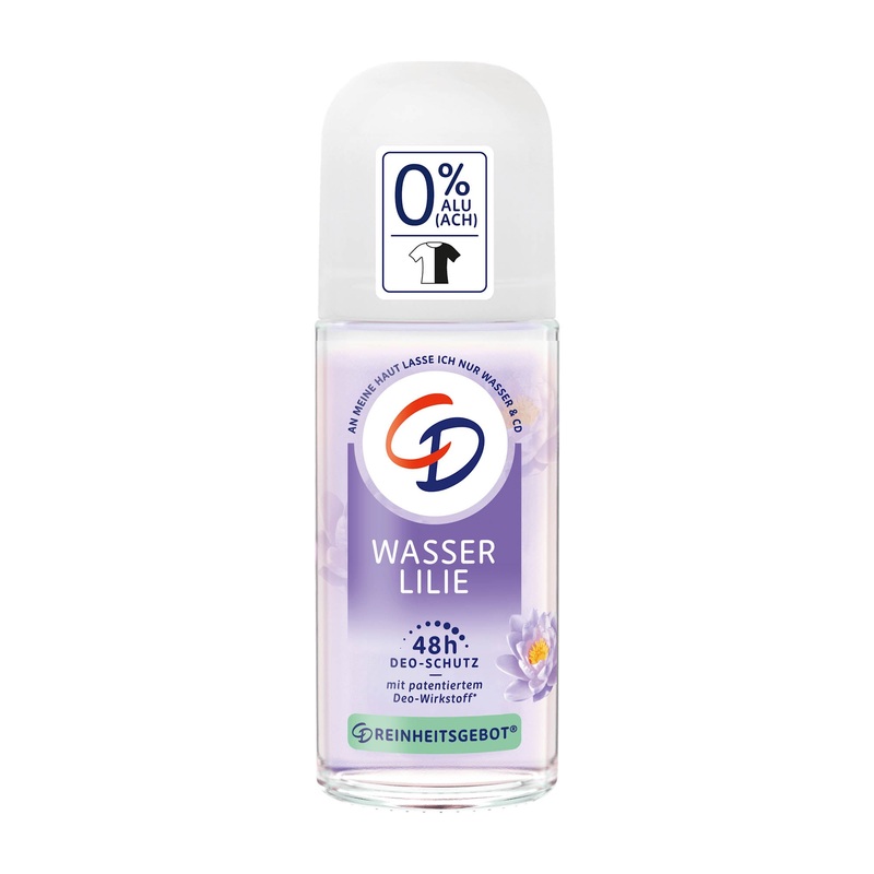 CD Water lily 48h deodorant roll-on, 50 mL