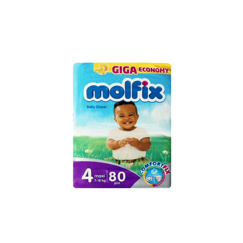 Molfix 4 Maxi Jumbo 7-18Kg 80 Pcs