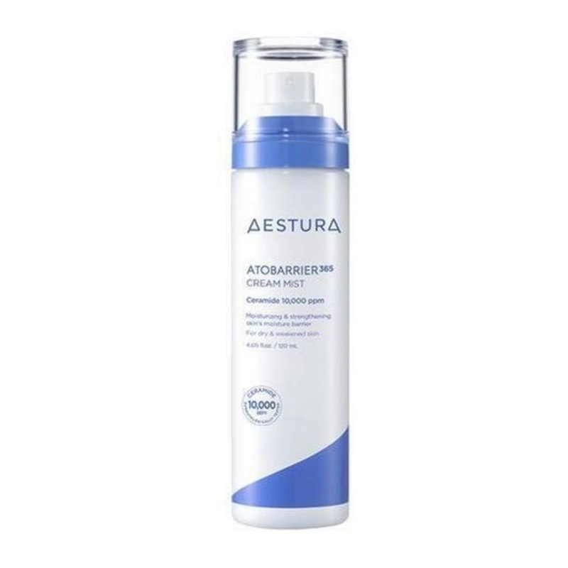 AESTURA Atobarrier 365 Cream Mist  120ml | On-the-Go Ceramide Barrier Mist for Dry, Sensitive Skin