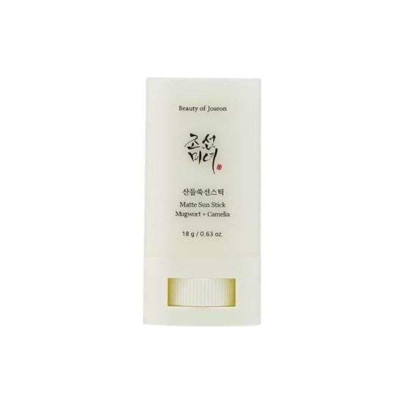 Beauty of Joseon Matte Sun Stick  18g | Shine-Free SPF50+ Sun Protection with Mugwort & Camellia