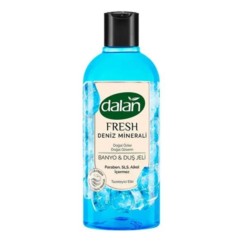 Dalan Deniz Minerali Shower Gel: Refreshing Sea Minerals Body Wash for Revitalized & Clean Skin – 16.91 fl oz