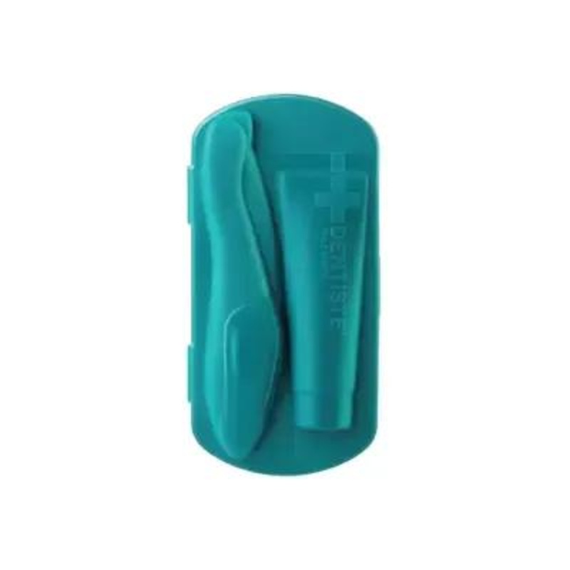 Dentiste: Travel Oral Care Kit – Compact Dental Set with Foldable Toothbrush & Nighttime Toothpaste – Portable Hygiene for Fresh Breath On-the-Go