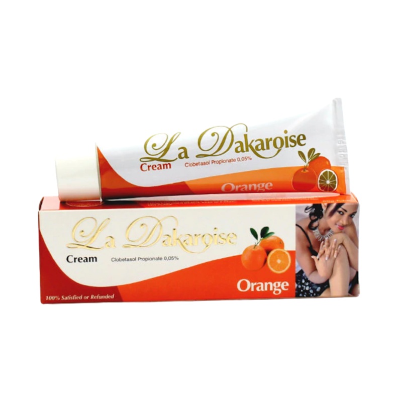 La Dakaroise Orange Tube Cream