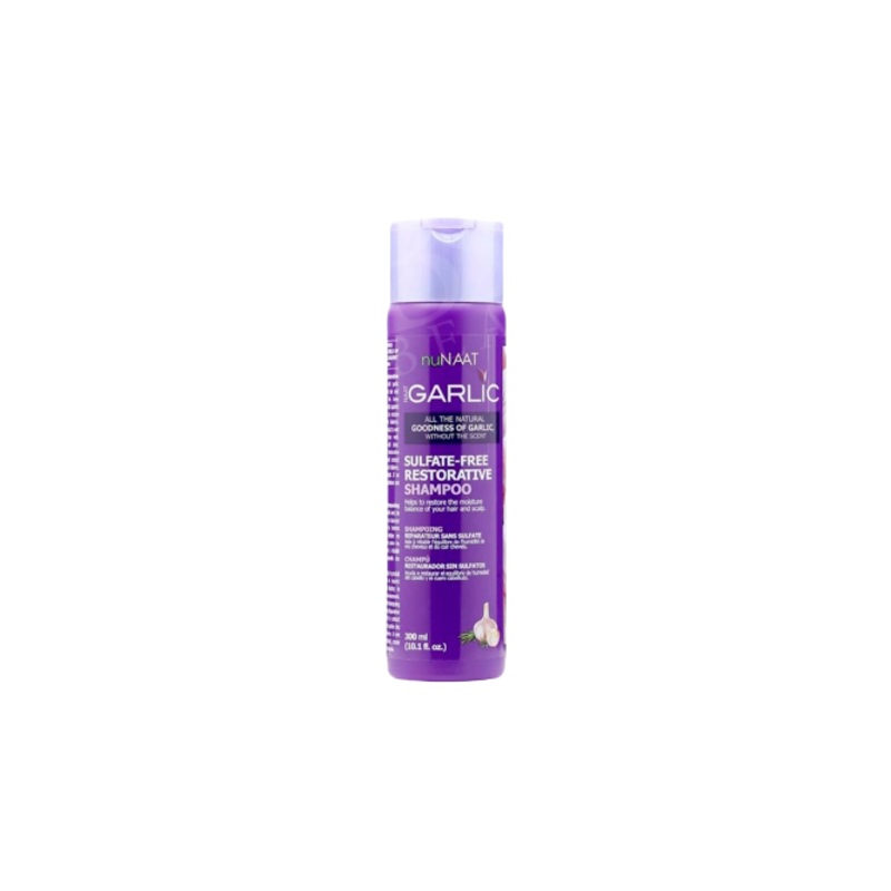 Nunaat Garlic Sulfate Free Restorative Shampoo