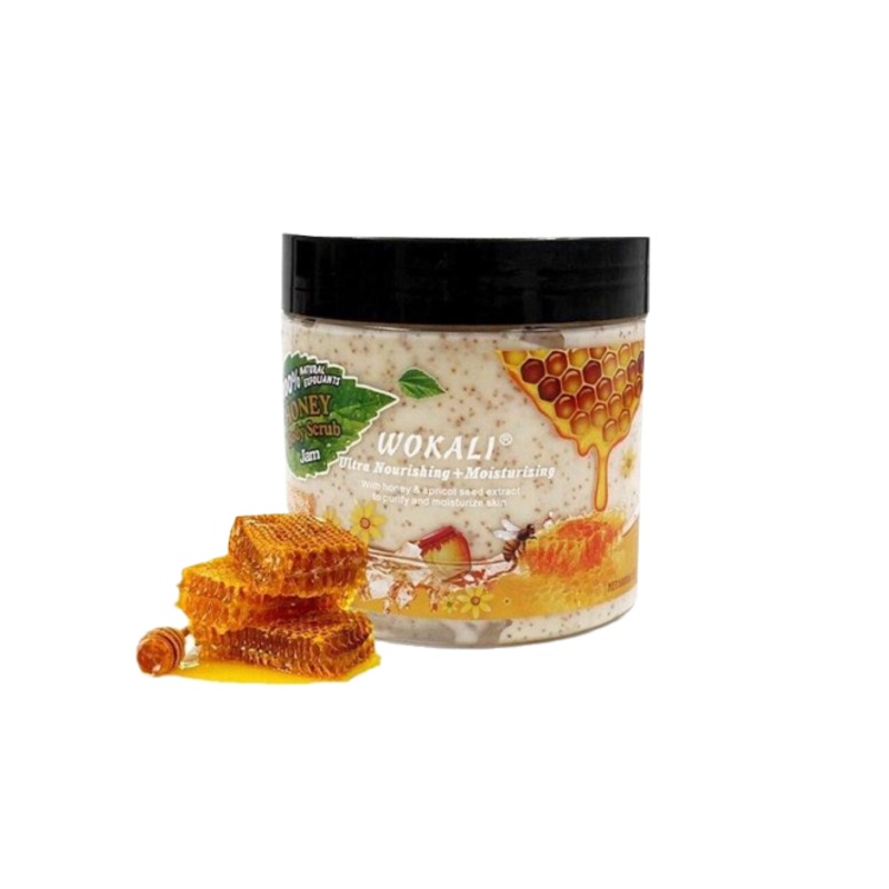 Wokali Honey Body Scrub Jam