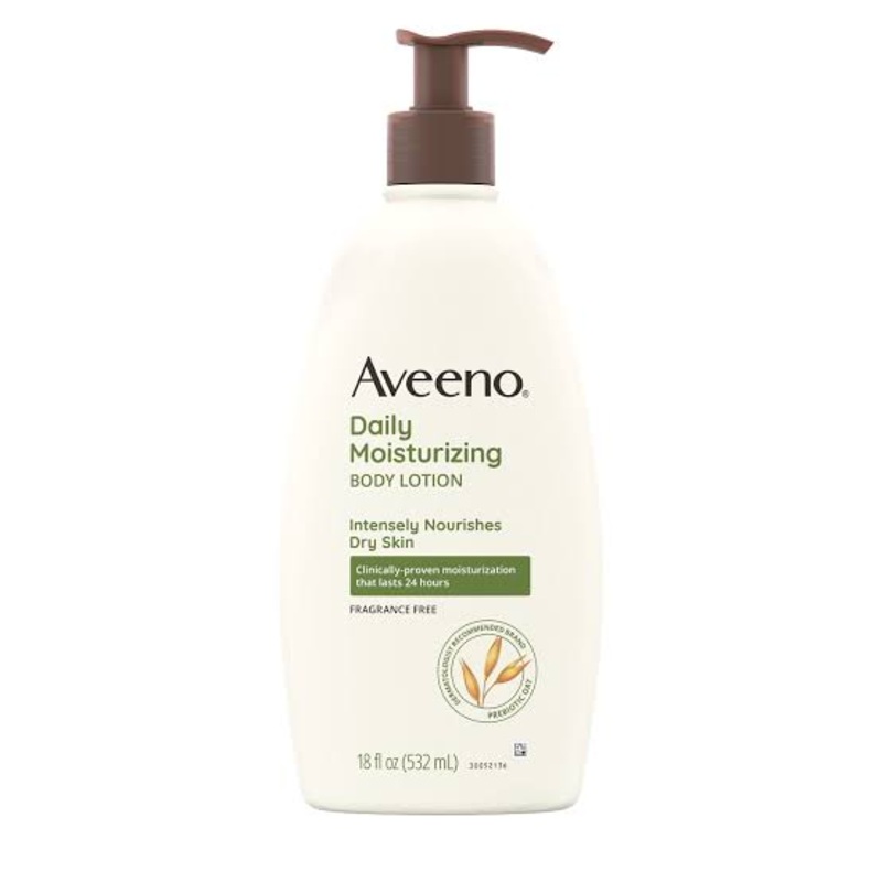 Aveeno Daily Moisturizing Lotion with soothing oat and rich emollients 532ml