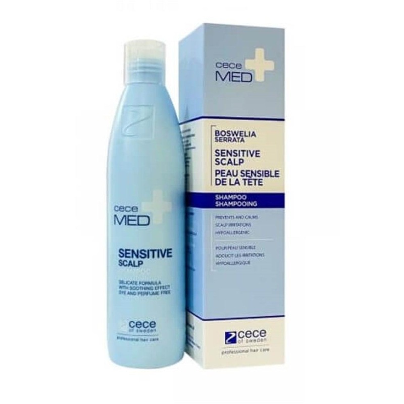 CeceMed Sensitive Scalp Shampoo 300ml – Gentle, Soothing, Keratin Enriched Hair Care