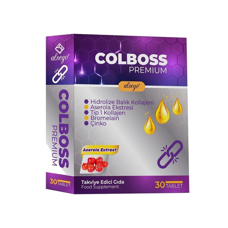 Colboss Premium Dietary Supplement: Support Your Health with Convenient Daily Nutritional Support Tablets
