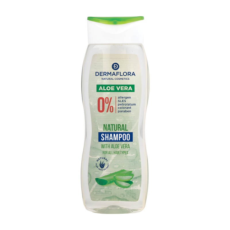 Dermaflora Aloe Vera natural shampoo, 250 mL