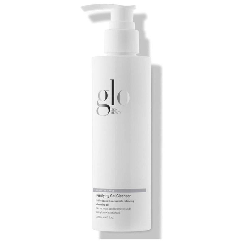 Glo Skin Beauty Purifying Gel Cleanser 200ml  Niacinamide & Salicylic Acid Face Wash for Pores, Oil Control & Clearer Skin