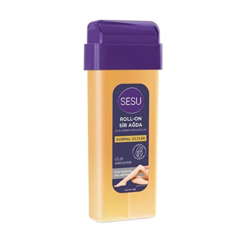 Sesu Sir Roll-On Wax for Hair Removal – Sugar-Free, Easy Hair Removal for Sensitive Skin