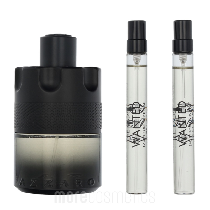 Azzaro The Most Wanted Intense Giftset Edt Spray 100ml/2x Edt Spray 10ml