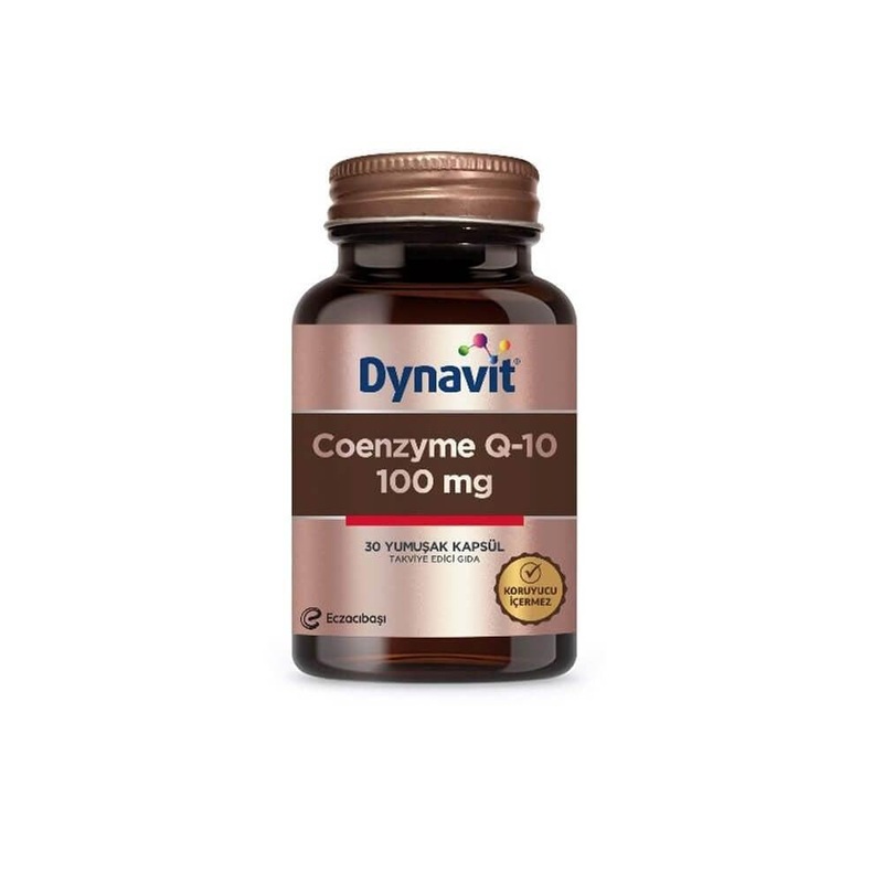Dynavit Coenzyme Q10 100mg Capsules – Antioxidant Supplement