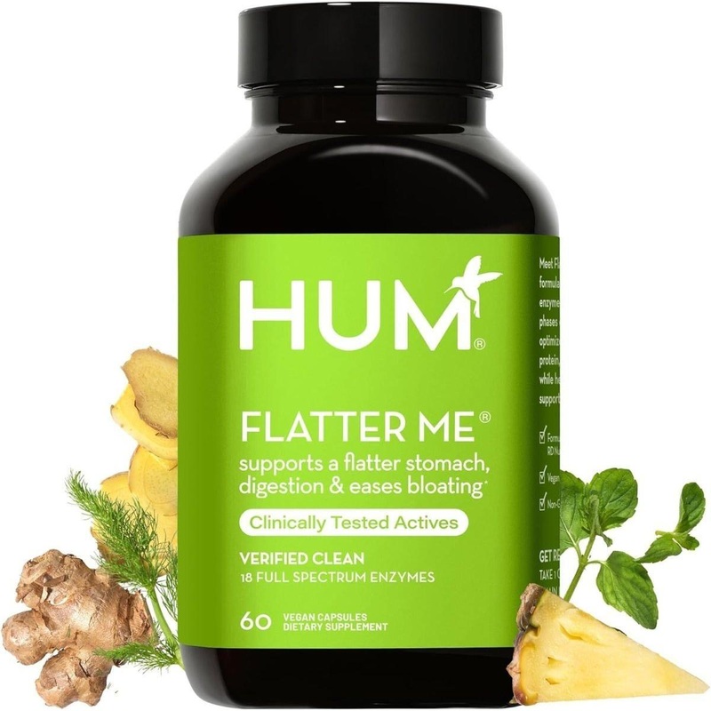 HUM Flatter Me – Daily Bloating Relief & Digestion Support | 30-Day Supply 30-Day Supply