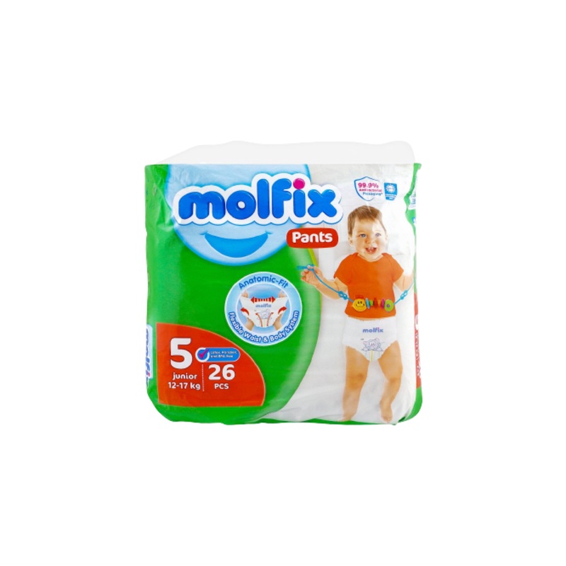 Molfix Baby Pants 5 Junior 12-17Kg 28Pcs