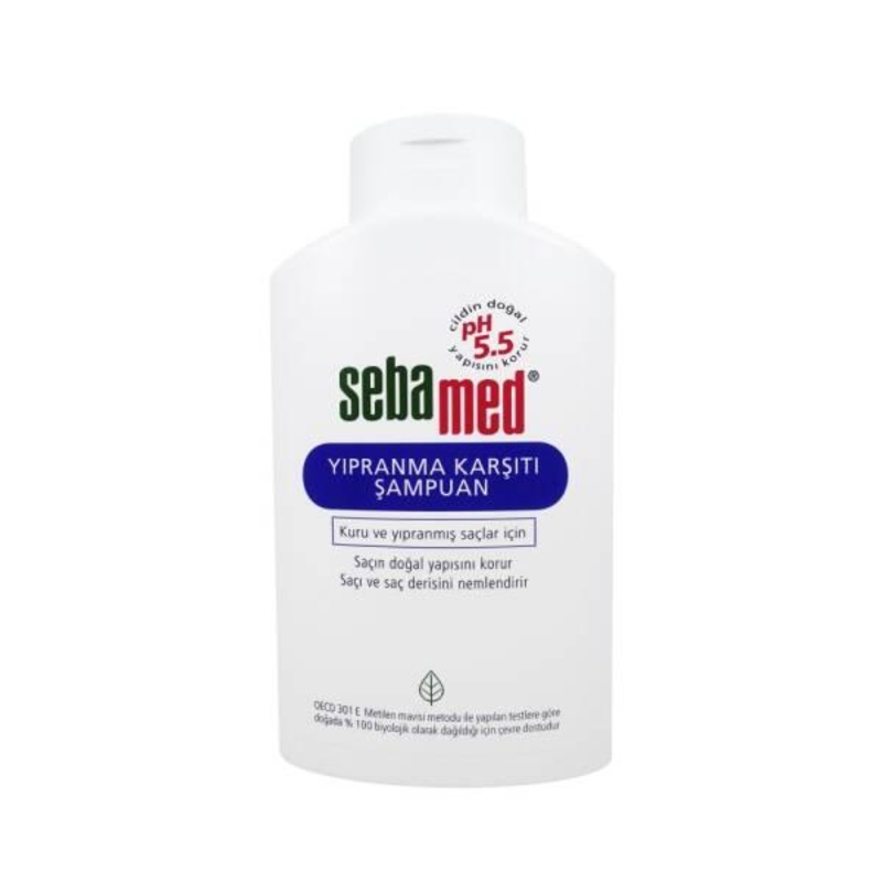 Sebamed Repair Shampoo: Nourishing & Moisturizing pH Balanced Formula for Damaged, Dry Hair – Restore Elasticity & Shine