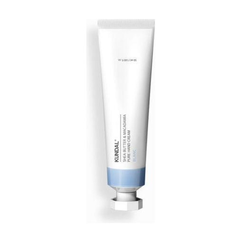 KUNDAL Shea Butter & Macadamia Pure Hand Cream  50ml | Blanc | Luxurious Daily Hydration for Hands & Nails