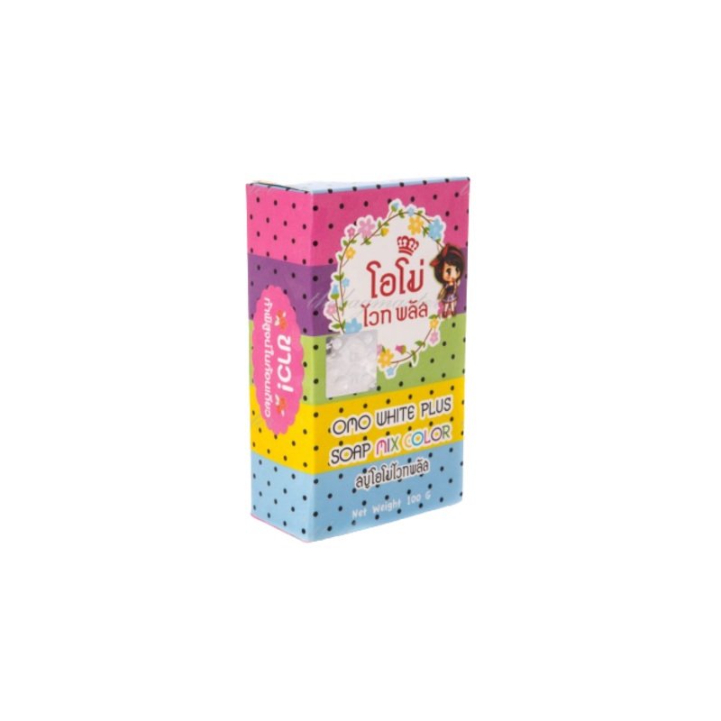 Omo White Plus Soap Mix Color