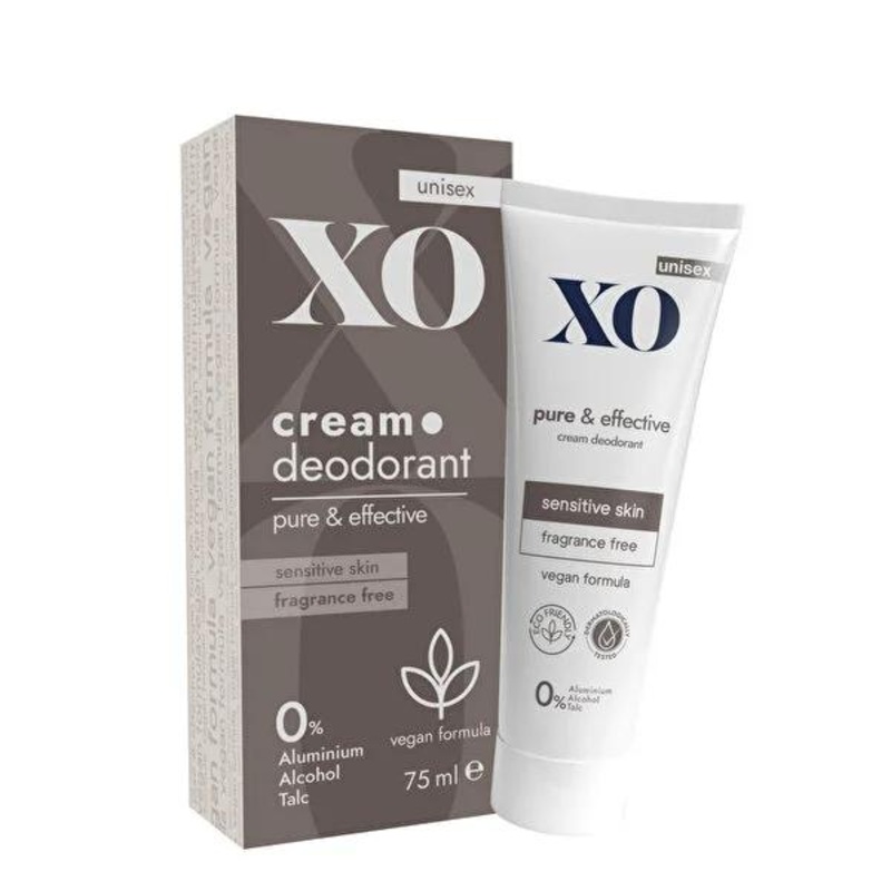 Xo Krem Aluminum-Free, Vegan Deodorant for Sensitive Skin – Unisex, 2.54 fl oz