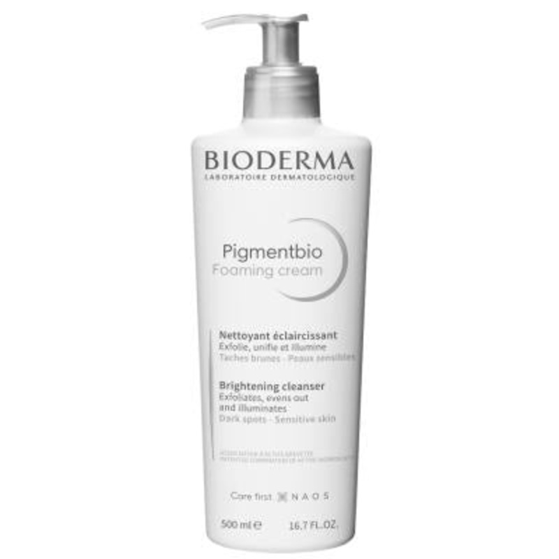 Bioderma Pigmentbio Foaming Cream Cleanser – Reduces Hyper-Pigmentation, Gentle & Hypoallergenic