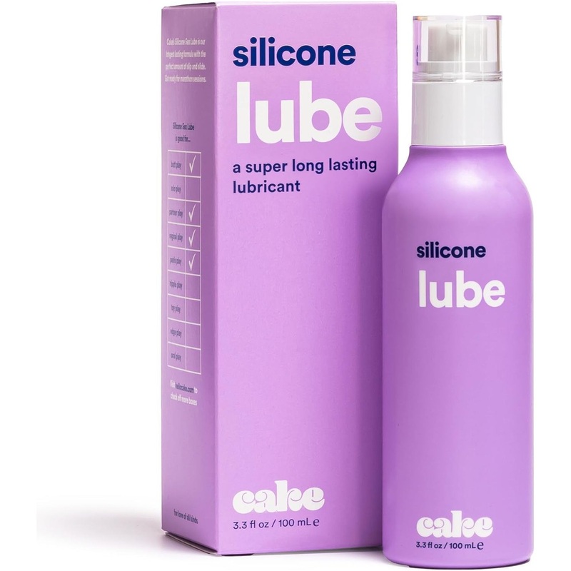 Cake Silicone Lube  100ml | Ultra-Slick, Long-Lasting Personal Lubricant for Enhanced Intimacy Silicone