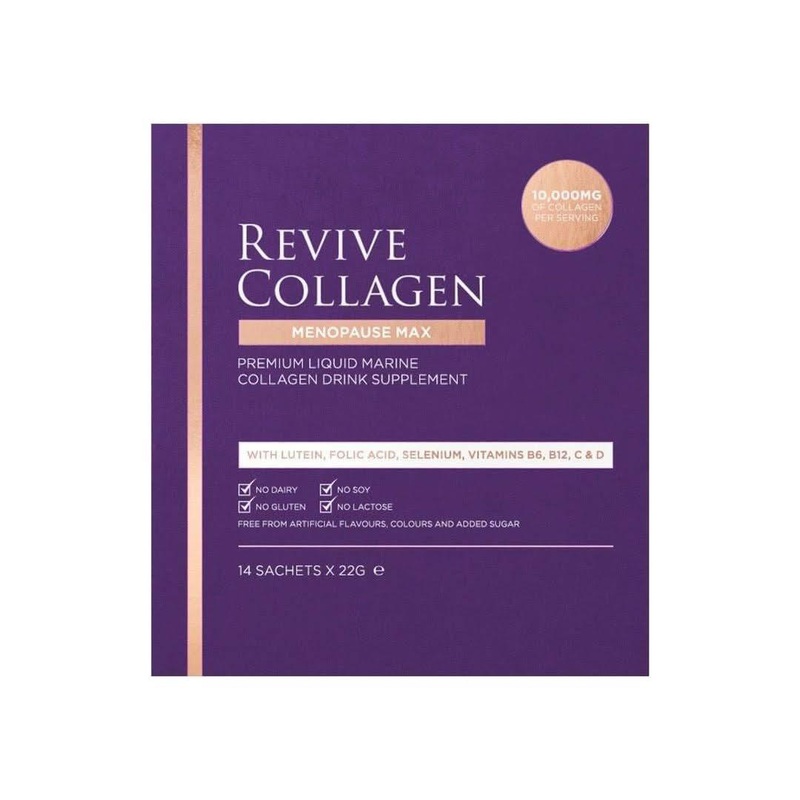 Revive Collagen Menopause Max  14 x 22g Sachets | Marine Collagen + Vitamins for Menopausal Support