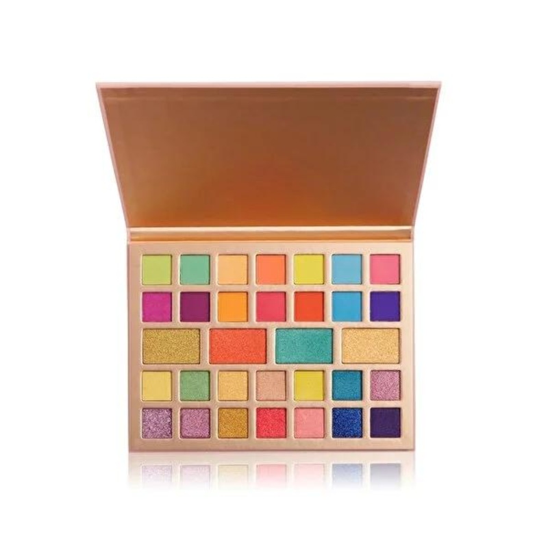 Revolution Pro Influencer Overnight Master Class Eyeshadow Palette: 32 High-Pigment Matte & Shimmer Colors for Stunning Eye Makeup Looks