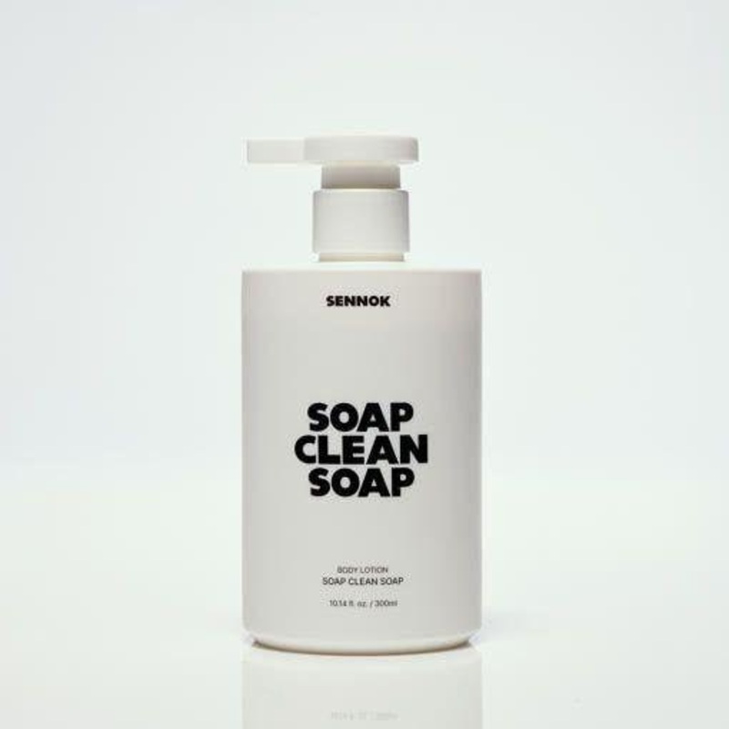 SENNOK Body Lotion Soap Clean Soap  300ml | Deeply Moisturising & Nourishing Body Care