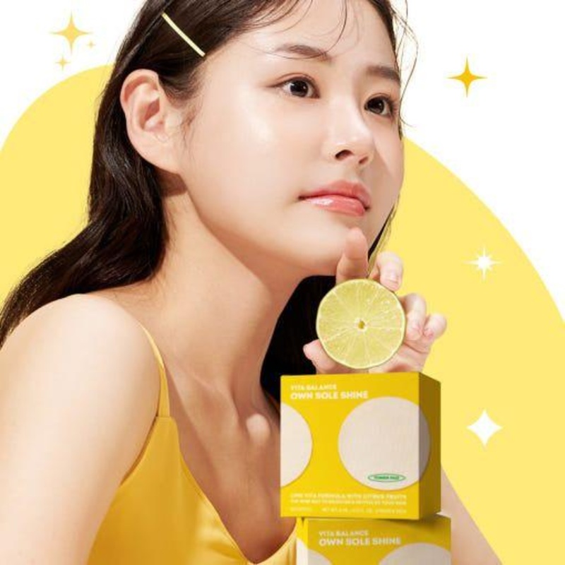 EUNYUL VITA BALANCE OWN SOLE SHINE TONER PAD  2 Pads*10ea | Exfoliating & Moisturizing with Lime Extract