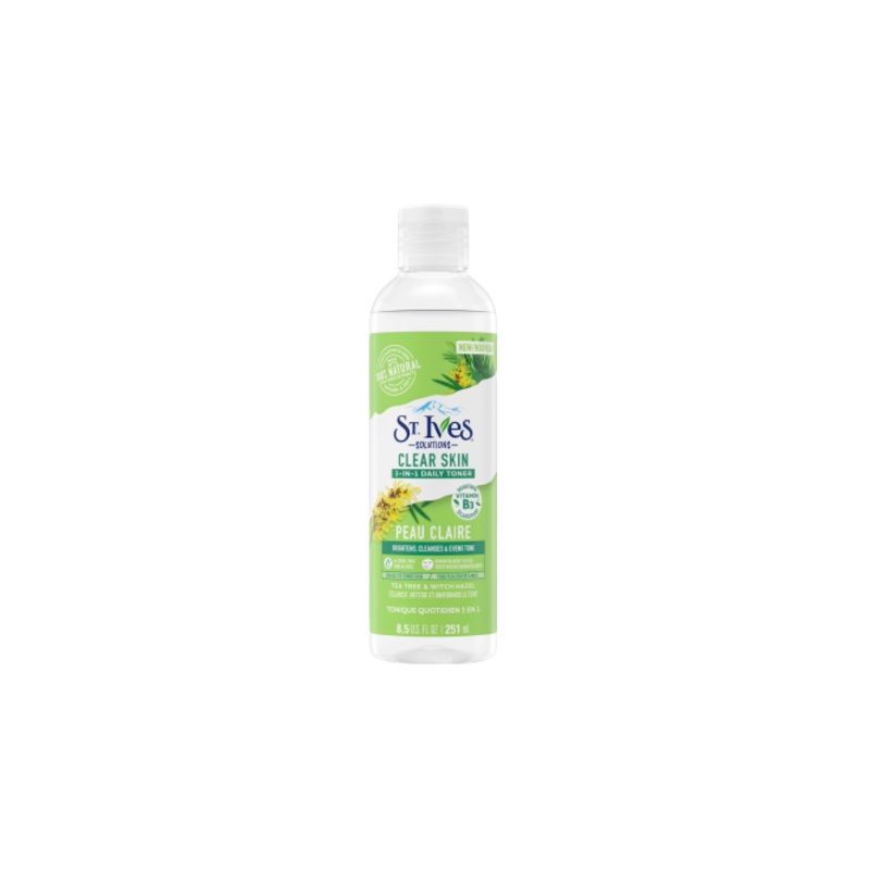 St. Ives Clear Skin 3-In-1 Daily Toner Peau