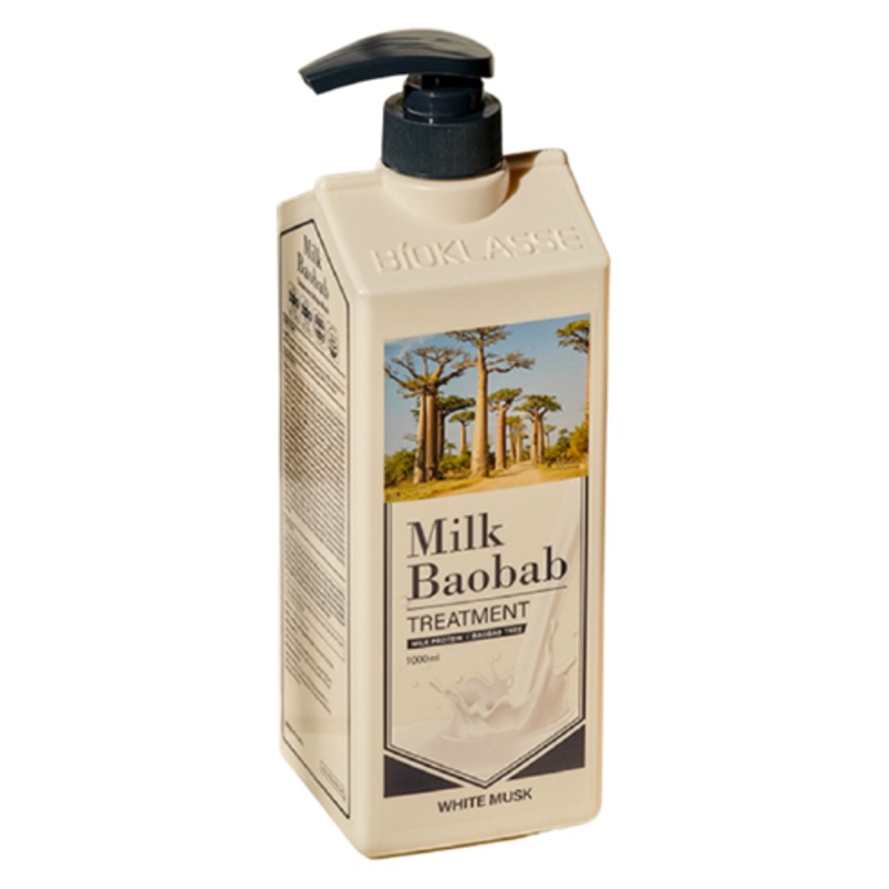 BIOKLASSE MILK BAOBAB Hair Treatment 1000ml  White Musk | Deep Nourishment & Luxurious Fragrance