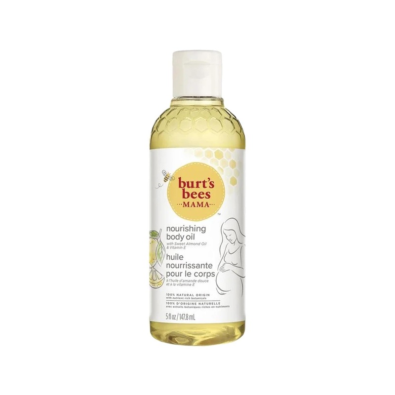 Burt’s Bees Mama Bee Nourishing Body Oil – Natural Pregnancy Skincare for Expectant & New Mothers