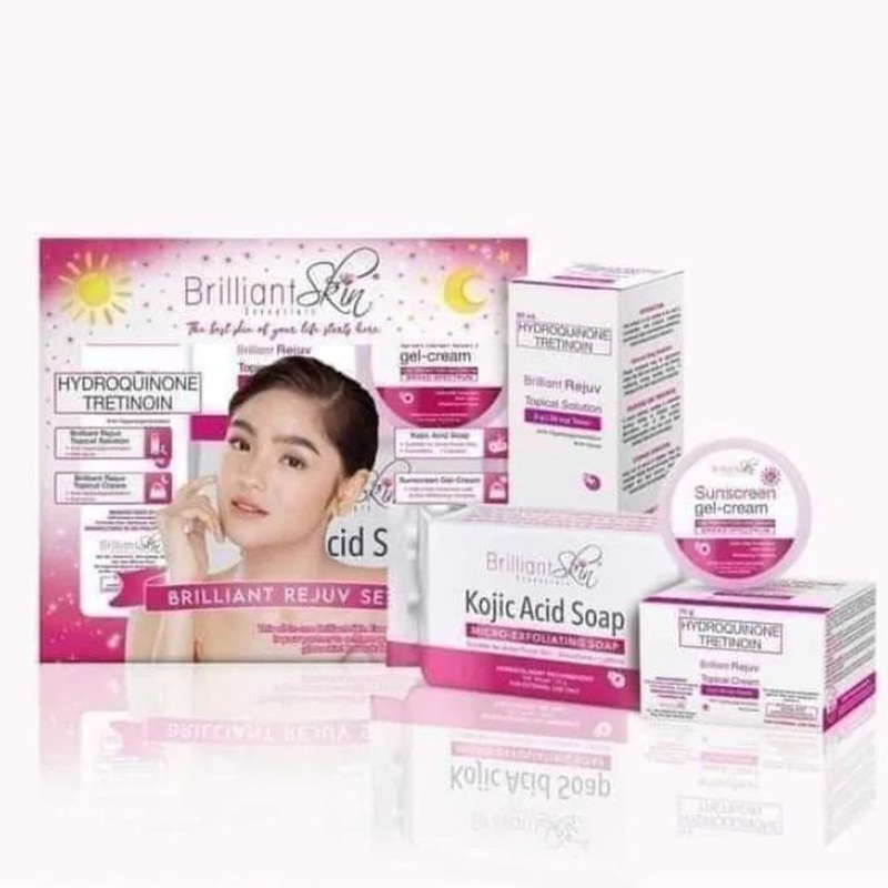 Brilliant Skin Hydroquinone Tretinoin Rejuvenating Set