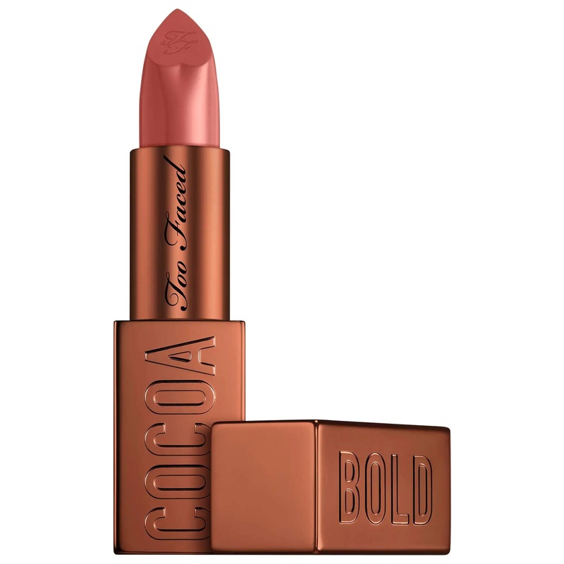 Cocoa Bold: Universally Flattering Nude Cocoa Cream Lipstick – High Pigment, Cruelty-Free, Chocolate Scented, Buttery Texture