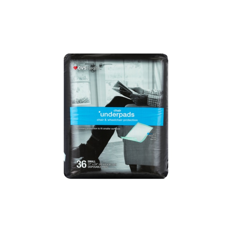 Cvs Health Chair Underpads 36 Small Disposable