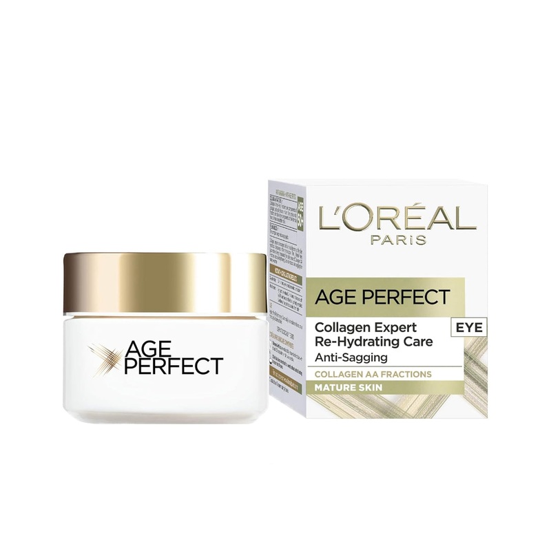 L’Oreal Paris Age Perfect Collagen Expert Re-Hydrating Care Eye Cream 15ml For 50+