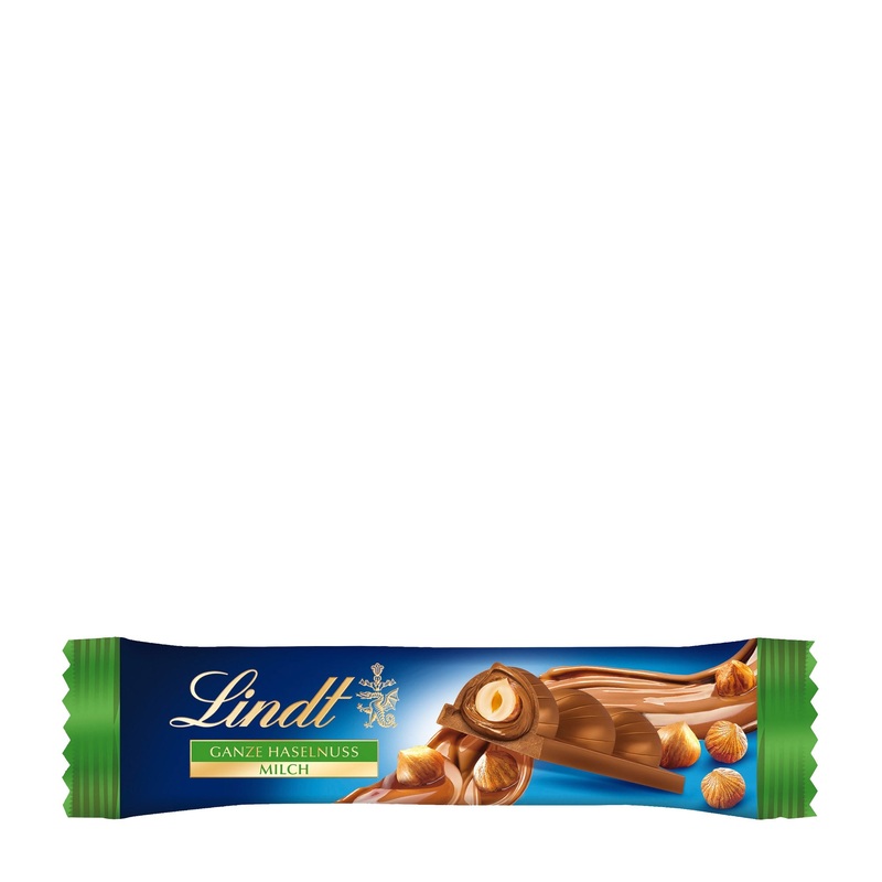 Lindt Whole Hazelnut milk chocolate bar, 35 g
