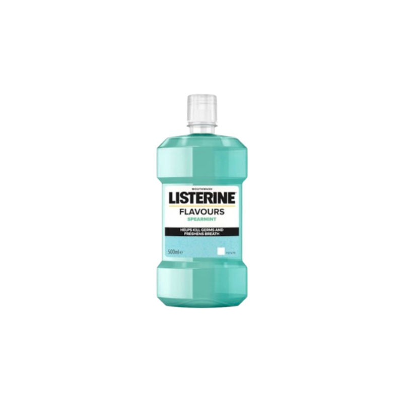 Listerine Flavours Spearmint Mouthwash 500ml