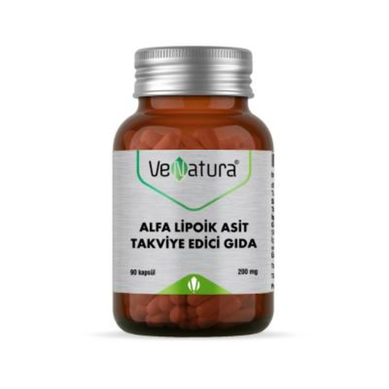 Venatura Alpha Lipoic Acid Supplement: Powerful Antioxidant Support, ALA 90 Capsules, Dietary Health Supplement