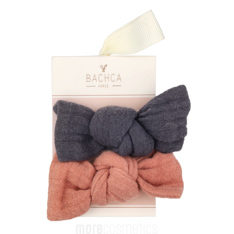 Bachca Paris Gauze Bow Hair Clip Set