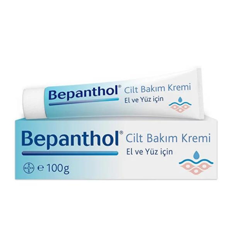 Bepanthol Skin Care Cream: Deeply Moisturizing Hand & Face Cream for Dry, Sensitive Skin – Paraben & Fragrance-Free Daily Moisturizer, ProVitamin B5