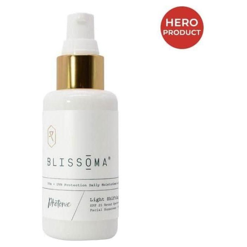 Blissoma Photonic Light Shifting Solution SPF25 – Ultimate Mineral Sunscreen with Antioxidants & Skin Support 46 g | 1.6 oz