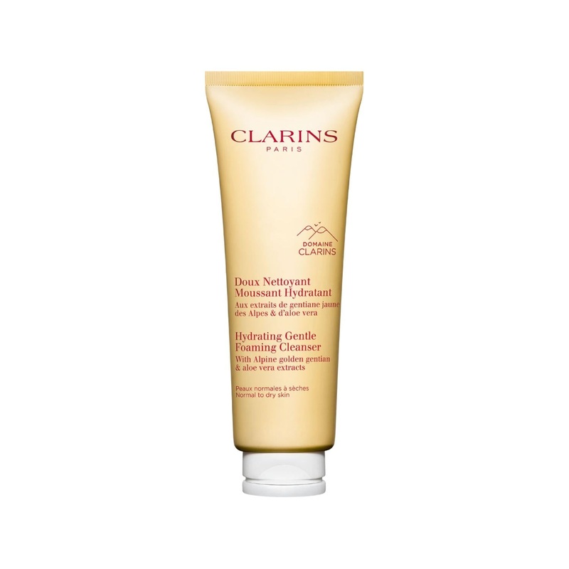 Clarins Gentle Foaming Cleanser: Hydrating Face Wash for Sensitive & Dry Skin | Removes Impurities & Maintains Moisture