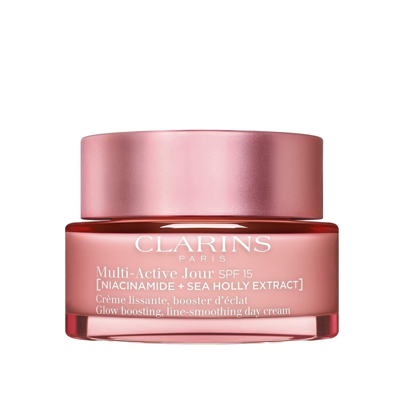 Clarins Multi Active: Age-Defying Moisturizing Day Cream SPF 15 – Wrinkle Reduction, Hydration & Sun Protection (50ml)
