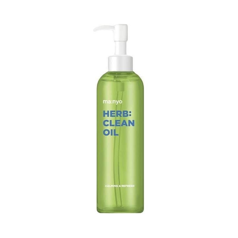 manyo Herb Green Cleansing Oil  200ml | 99.9% Naturally Derived, Gentle Deep Cleanse