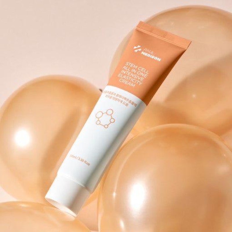 PAUL MEDISON STEM CELL All In One Intensive Elasticity Cream  100ml | Firming, Wrinkle-Reducing Skincare with Patented BL-Fill UP